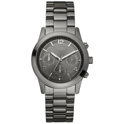 Guess Women's W14538L1 Black Stainless-Steel Quartz Watch with Black Dial