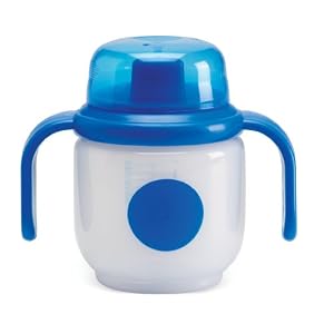 Dr. Brown's Designed To Nourish 6 Ounce Toddler Hard Spout Training Cup, Colors May Vary