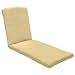 Strathwood St. Thomas Cast Aluminum Chaise Lounge Polyester Cushion, Neutral