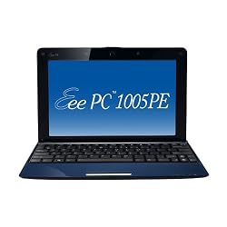 ASUS Eee PC Seashell 1005PE-PU17-BU 10.1-Inch Blue Netbook - Up to 14 Hours of Battery Life