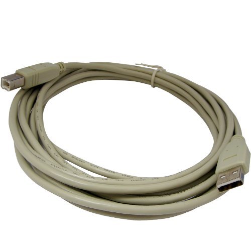 15-Foot USB Type A to Type B cable - Printer-to-Computer Connection