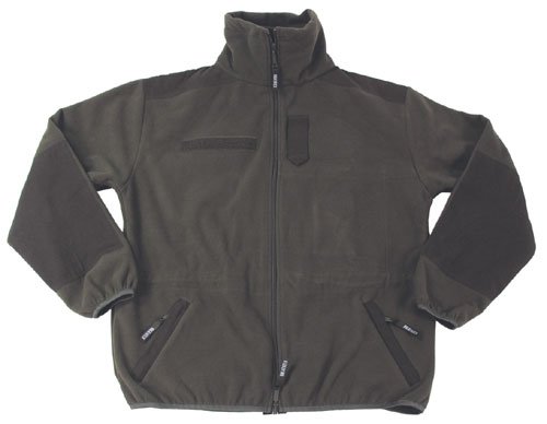 Snowboard Fleece Jacke ALPIN Windbreaker oliv XS-XXXL