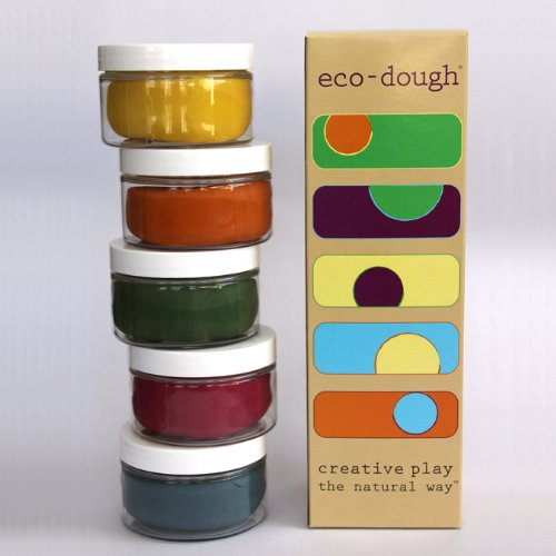 Eco Kids Natural Plant Dye Modeling Dough 