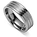 Ring Diamond Cut aus Wolframcarbid (Tungsten)
