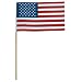 Muslin Cloth US Flags 24-pk. - XS