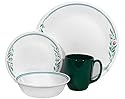 Corelle Livingware 16 piece Dinnerware Set, Service for 4, Rosemarie