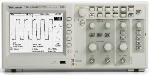 Tektronix TDS1001B 40 MHz, 2 CH Digital Storage Oscilloscope with Monochrome Display