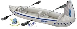 Sea Eagle SE370 Inflatable Kayak with Deluxe Package