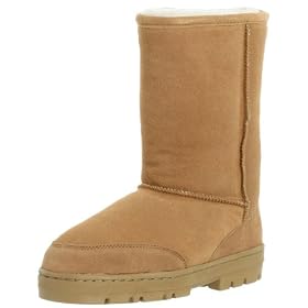 Sheepskin boot