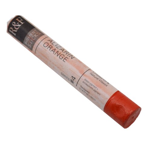 R&F Handmade Paints 214E Oil Pigment Stick 38ml Alizarin Orange
