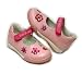 INDIGO schöne Ballerinas mit Stickerei, pink, Gr. 28