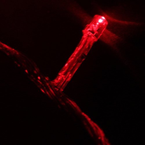 100 LED Christmas Party LED String Light for Holiday Festival Celebration (Red)