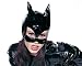 Black Vinyl Cat Mask - One Size Costume