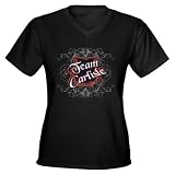 Team Carlisle Shield Women's V-Neck Dark T-Shirt