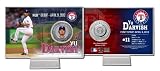 MLB Texas Rangers Yu Darvish MLB Debut Silver Coin Card