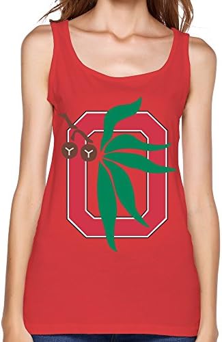 ZHGO Women's Ohio State Buckeyes Top L Red