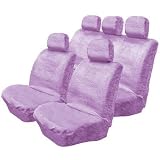 Review Streetwize  / Car, 4x4, MPV Lilac Fluffy Seat Cover Set