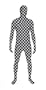 Morphsuits MPBCX - Kost�m Schachbrett, XL