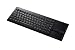 Perixx PERIBOARD-716, Clavier sans fil avec Touchpad - 410X145X26mm - Large pave tactile de 82mm integre - Freebox Revolution Compatible - Cryptage AES 128 bit - 2xAA Duracell Piles - AZERTY
