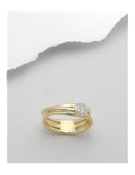 CZ Ring In 92.5 Sterling Silver