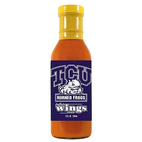 Texas Christian Horned Frogs NCAA Buffalo Wings Sauce - 12oz by Hot Sauce Harry