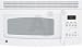 GE Spacemaker JVM1665DNWW 1.6 cu. ft. Over-the-Range Microwave Oven with 300 CFM Ventilation, 1100 Cooking Watts, 1200 Grilling Power Watts, 10-Power Levels, Pre-Programmed Grill Menus, Sensor Cooking, Brick-Oven Red Interior and Convertible to Recirculation: White