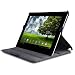 GreatShield Multi-Stand Leather Protective Folio Case for ASUS Eee Pad Transformer Prime TF201 10.1-Inch 32GB / 64GB Tablet (Black)