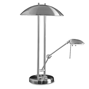 nickel desk lamp