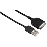 Hama USB Connection Cable A-Plug - iPod Plug, 1.8m, Black
