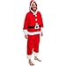Silver Lilly Unisex Pajamas - One Piece Cosplay Holiday Santa Claus Costume