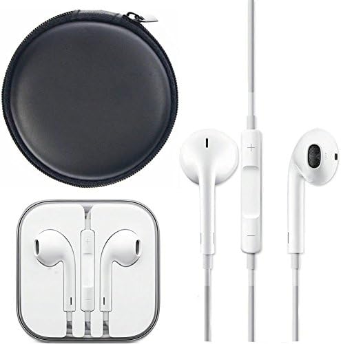 Dr Earthy 46348 Earphones/Earbuds/Headphones Premium Quality Sound &amp; Mic for iPhone 6 Plus, 6, iPhone 5S 5C 5, iPad Air, iPad Mini, iPad Mini 2, iPad 4, White