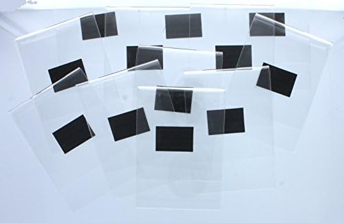Lot of 12 Clear Acrylic 4" x 6" Magnetic Photo Frames