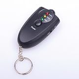 BestDealUSA Keychain LED Alcohol Breath Tester Breathalyzer