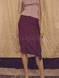Yves Saint Laurent - $1295 New YSL YVES SAINT LAURENT Purple Silk Skirt 8 40
