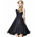 Hell Bunny Mina Gothic Satin-Kleid