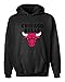 Men's Chicago Bulls Pullover Hoodie, NBA Baskeball Hooded Sweater