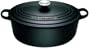 Le Creuset 3.5 Quart Oval Oven, Satin Black