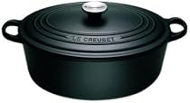 Le Creuset 3.5 Quart Oval Oven, Satin Black