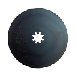 Fein 63502097027 3 1/8-Inch Hard Material Blade for Sheet Metal, Hardwood, Fiberglass, and Carbon Fiber