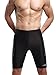 Neleus Men's Jammer Swimsuit Solid Swim Short,58,Black(us-M /ASIAN-XL)