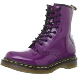 Dr. Martens Patent 1460 Purple Lace Ups Boots 11821512 5 UK