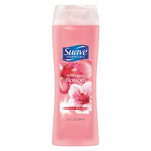 Suave Essentials Body Wash, Wild Cherry Blossom 12 oz