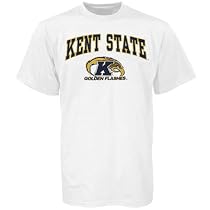 Kent State Golden Flashes White Bare Essentials T-shirt