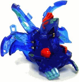 BAKUGAN SEASON 2 WAL-MART EXCLUSIVE EVOLUTION NEW LOOSE TRANSLUCENT AQUOS BLUE INGRAM 640G