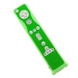 GTMax Two Tone Green Remote Controller Silicone Skin Soft Cover Case for Nintendo Wii MotionPlus