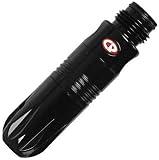 Custom Products Grip Regulator - Short w/Gauge Port Paintball Foregrip - Black