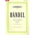 Georg Friedrich H�ndel: DER MESSIAS HVW 56 f�r Soli, Chor und Orchester -- Klavierauszug mit Bleistift in der Peters Urtext Edition (Noten/sheet music)