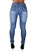 Style G154- Colombian Design, Mid Waist, Butt Lift, Levanta Cola, Skinny Jeans