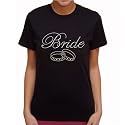 Bride Rings Rhinestone Girly T-Shirt