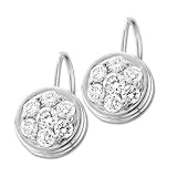 Search : 14K White Gold Endless Diamond Solitaire Earring